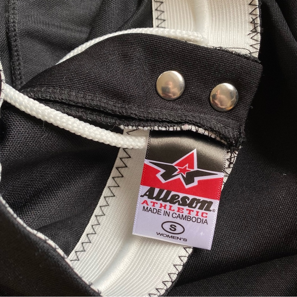 Alleson Softball Pants Women’s Small Black No Belt Loop - Picture 2 of 6